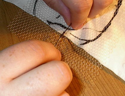 check against your pattern for the next knot